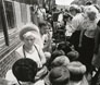 Street market in Irkutsk